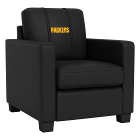 Dyno Stationary Club Chair with Green Bay Packers Secondary Logo