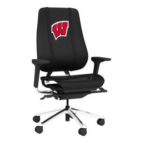 PhantomX Gaming Chair with Wisconsin Badgers Logo