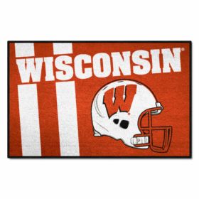 Wisconsin Uniform Inspired Starter Rug 19"x30"
