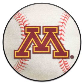 Minnesota Baseball Mat 27" diameter