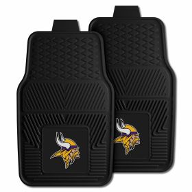 NFL - Minnesota Vikings 2-pc Vinyl Car Mats 17"x27"