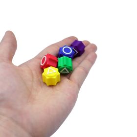 Gonggi Traditional Korean Tossing Game Gonggi Squid Tossing (Color: style 1)