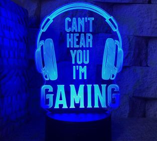 3p Experts LED Game Atmosphere Light (Color: Gaming)