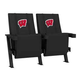 SuiteMax 3.5 VIP Seats with Wisconsin Badgers Logo (Number of Seats: Row of 2)