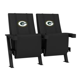 SuiteMax 3.5 VIP Seats with Green Bay Packers Primary Logo (Number of Seats: Row of 2)