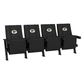 SuiteMax 3.5 VIP Seats with Green Bay Packers Primary Logo (Number of Seats: Row of 4)